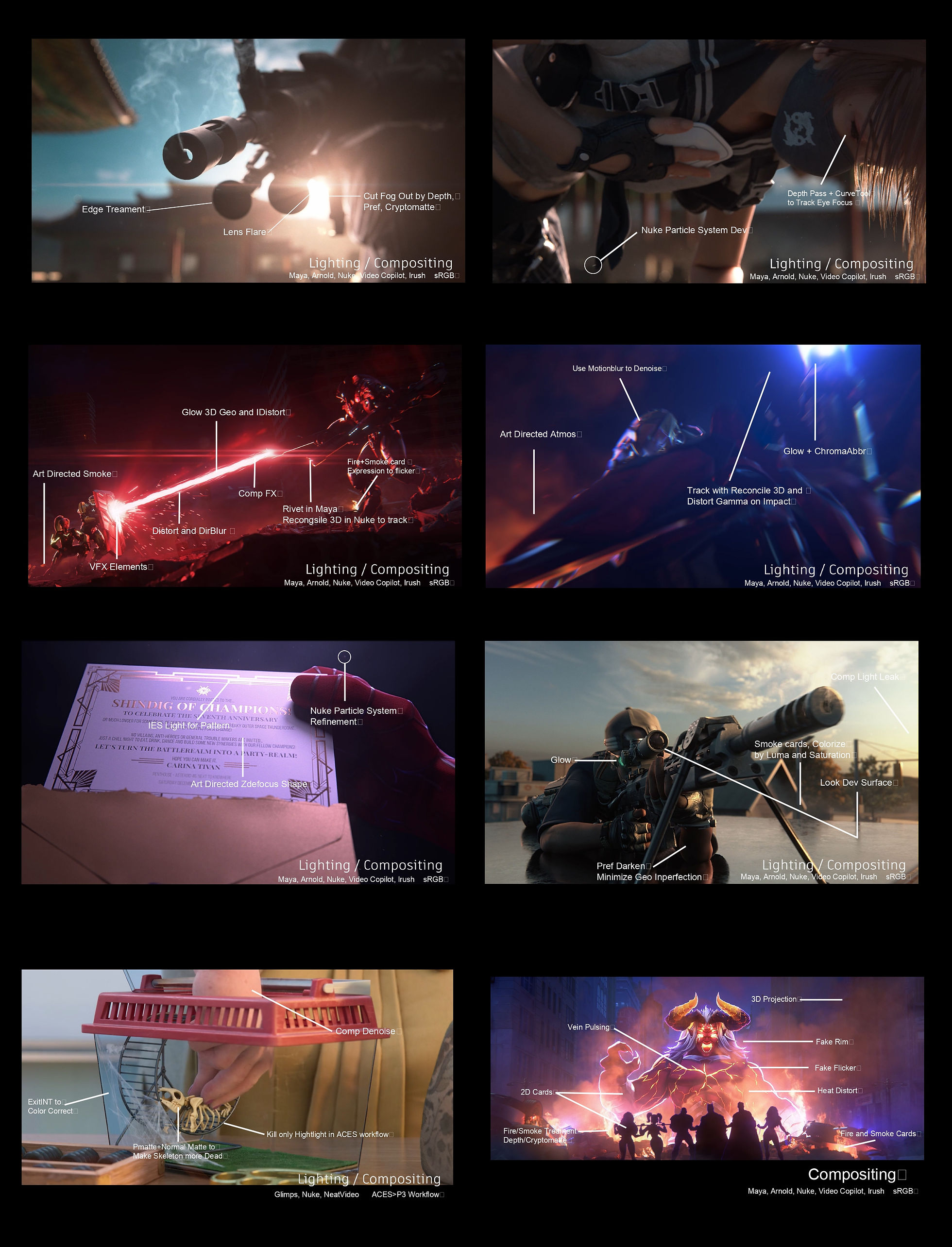 Lighting and compositing breakdown placeholder